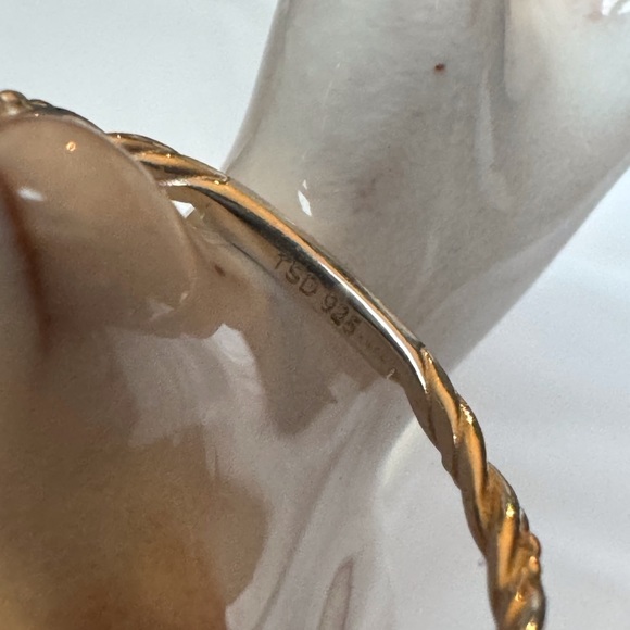 Jewlr Chevron Minimalist V Ring 925SS - NEW - Picture 6 of 7